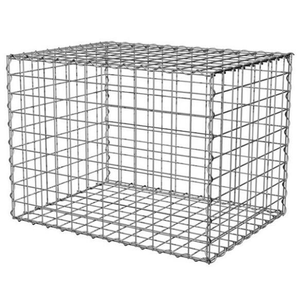 Construction Galvanized Gabion Baskets Retaining Wall 4.0mm-5.0mm Wire Gauge