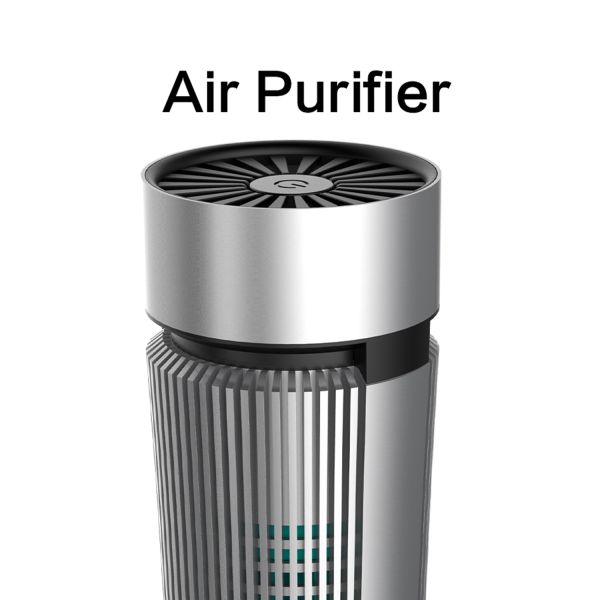 ABS UV Odor Air Filter Dual Disinfecting UVC H13 HEPA Air Filter