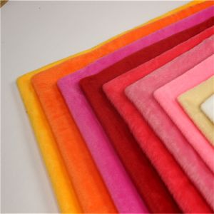 China african fabrics velboa indian fabric wholesale used for toys wholesale