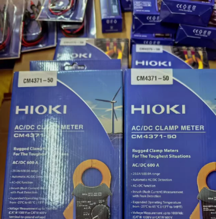 HIOKI AC/DC Clamp Meter CM4371-50 600A Clamp Multimeters CM4371-90 Stock
