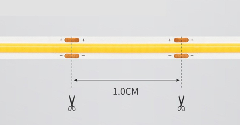 Indoor Lighting Skyline Linear Light 14.4W 120° 4m 5m 6m 8m led flex string light