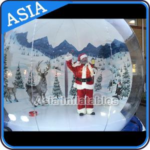 China Strong PVC Christmas Snow Globe / Inflatable Bubble Tent For Sale wholesale