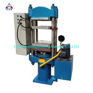 China Rubber Daylight Curing Press Machine 2 Layers 250mm Piston Stroke wholesale