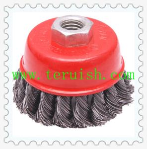 China Twist Knotted Screw &amp; Bowl Wire Wheel Brushes TRT08 wholesale