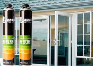 China Window Gap Sealing Polyurethane PU Foam 800ml Expanding Spray Foam on sale