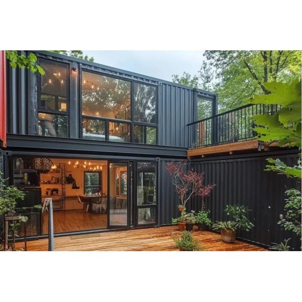 Prefabricated Two Storey Container House Expandable Portable Homes