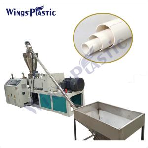 China 80-100mm High Speed Electrical Conduit Pvc Extruder Machine on sale