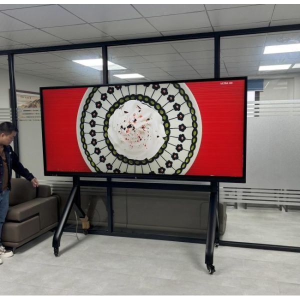 105'' Smart Board, 5K UHD 21:9 Ultra Wide Interactive Whiteboard Display, All-in-One Electronic Digital Whiteboard for Office and Classroom