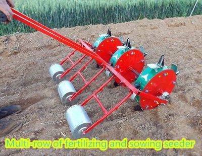 Hand Push Farming Tools Equipment SGS Corn Seed Planter For Plain