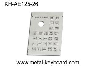 China 26 keys Customized Layout Industrial Metal Keyboard with Functions Keys wholesale