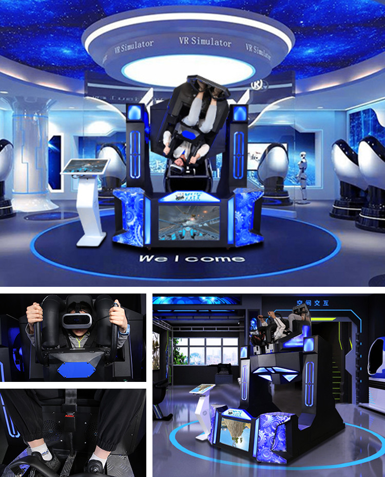 Pendulum 720 Degree Simulator Shooting Virtual Reality Chair Simulator