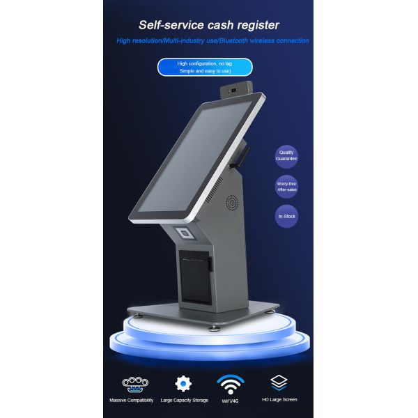 1920x1080 Restaurant Self Service Kiosk For Retail Food & Beverage And Healthcare 50kg