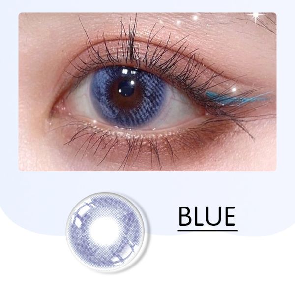Oem Butterfly Contact Lens Solid Colored Contacts For Nearsightedness