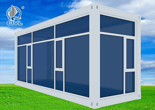 Oil Station Construct Material Prefab Container Homes With Homelife Equipments