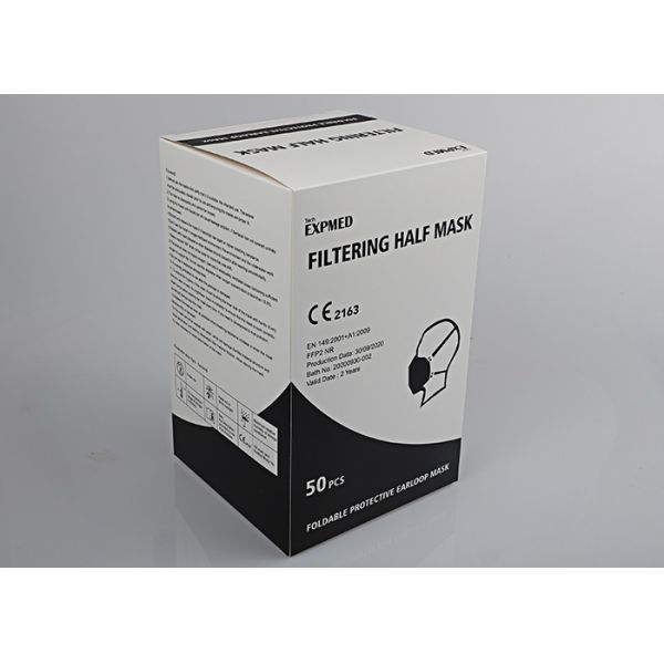 Dropletproof Bfe 99% Disposable FFP2 5 Layer Face Mask