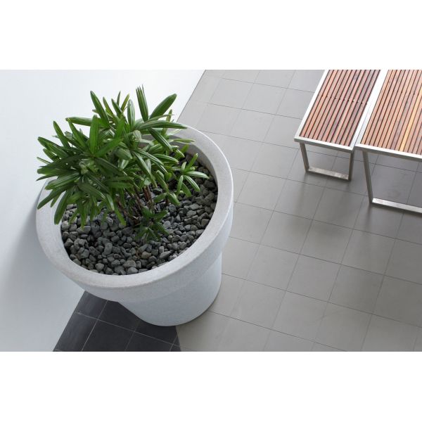 Large Resin Flower Vase Fiberglass Outdoor Pots Customizable Logo Size Fiberglass Planter Box