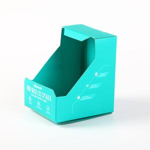Custom Color Cardboard Greeting Card Display Stand PDQ for Makeup Brush