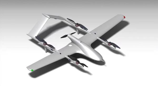 Quality HX-2580 Vertical take-off and landing multirotor drone Toray 3K carbon fiber for sale