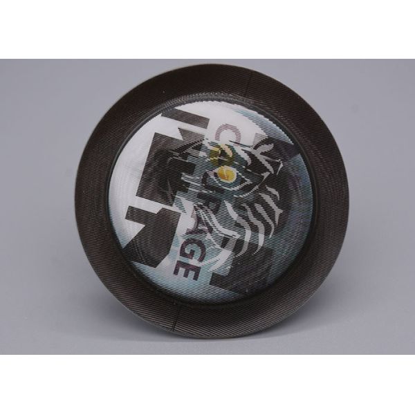 Two Reflective Effects 1.0Mm TPU Embossed Patch For Garments