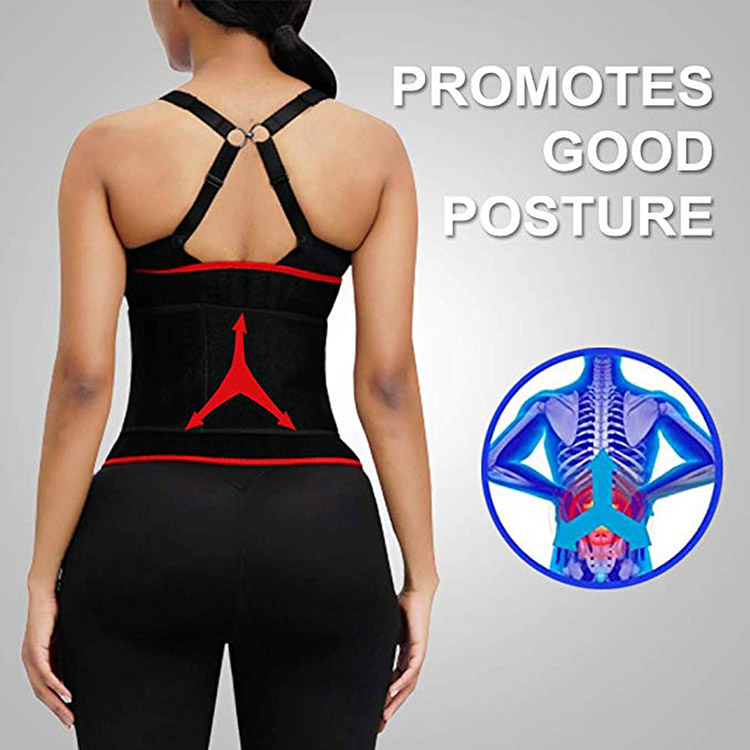 Custom Logo Neoprene Women Slimming Belt by WAISTDEAR Tummy Control Shaper for XS-3XL