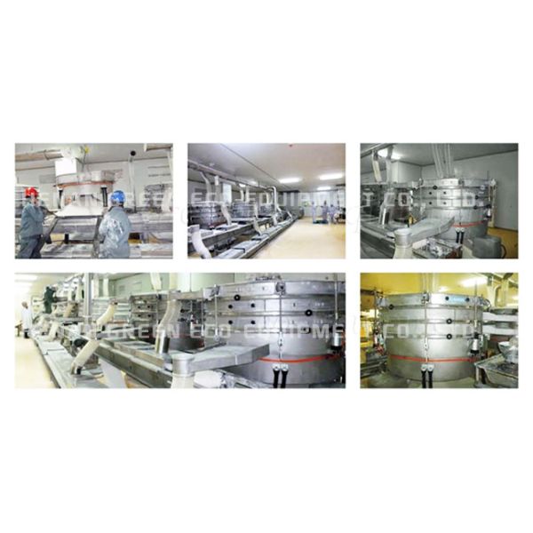 Material Separation Vibrating Screen Machine 1~5 Layers Low Noise