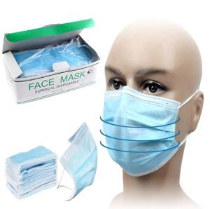 China 3 Ply Disposable Earloop Face Masks Lightweight With Elastic Earloops on sale
