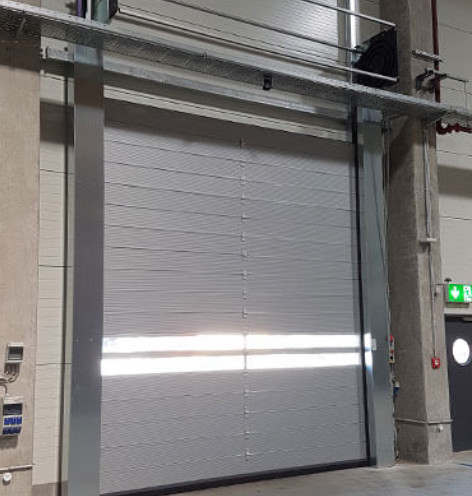 Customized Insulated Sectional Garage Doors With Polyurethane Foam Windproof