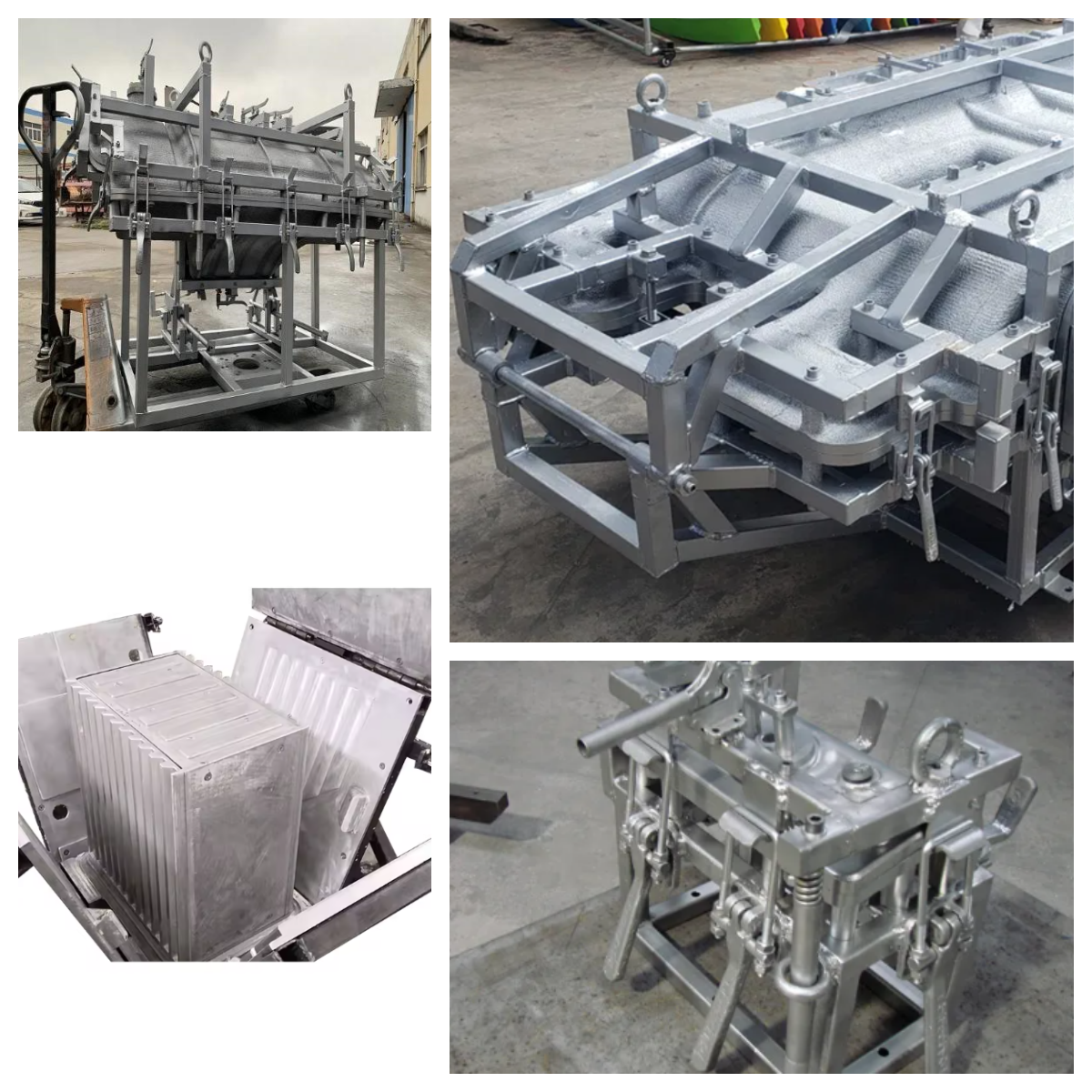 CNC Machining Rotomoulding Tools for OEM Aluminum Design and Engineering 8-10mm Thickness Customized