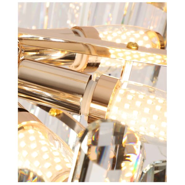 Modern Luxury Crystal LED Chandelier Lighting Home Decoration crystal light chandelier(WH-CY-225)