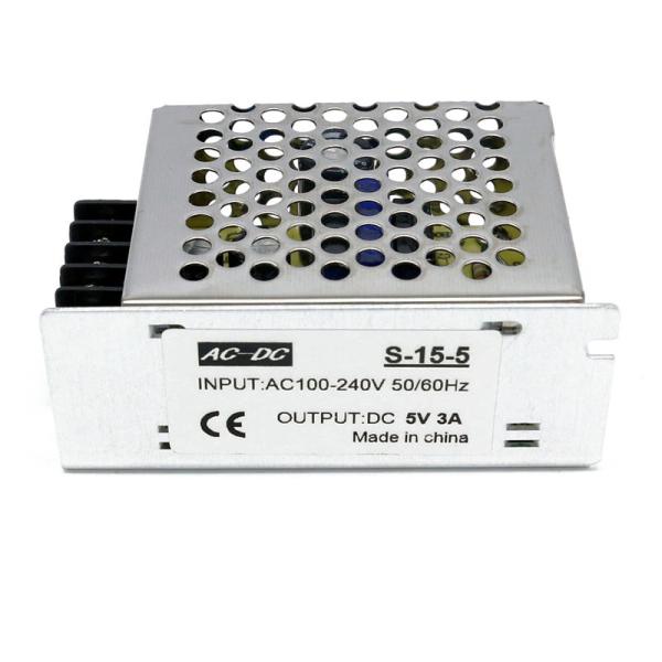 Quality 15W 5V 3A Switching Power Supply For LED Strip Light Driver for sale