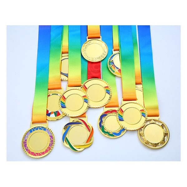 Zinc Alloy Embossing Personalised Sports Medals Gifts Custom Academic Medals