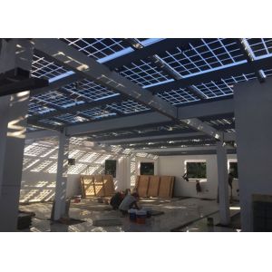 China Innovative Facade Design And Engineering BIPV Transparent Glass Solar Panel wholesale