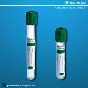 China Sodium Lithium Heparin Tubes For Blood Collection MSDS approval wholesale
