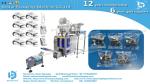 Hardware bolts and nuts packaging machine with automatic counting