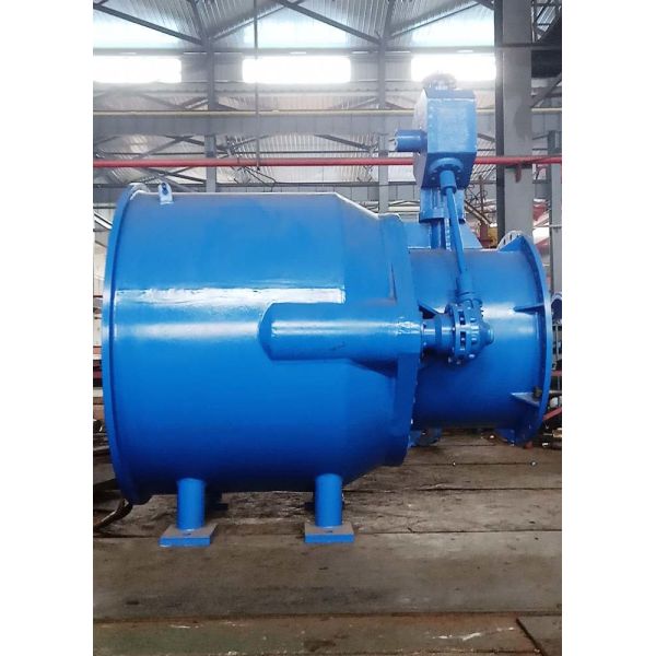 AWWA DN1000 Customized Color Free Discharge Valve , Regulating Valve Types Pressure PN10 PN16 PN25
