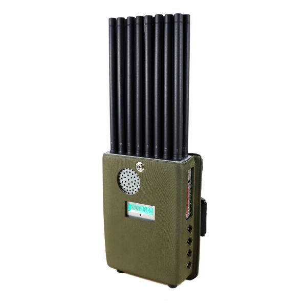 GSM 3G 4G 5G WIFI LoJack GPS Signal Jammer 18 Channels Handheld For Security Use