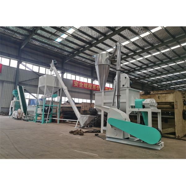 1t/h, 2t/h flat die animal feed production line for chicken feed cattle goat rabbit poultry feed pellet production line
