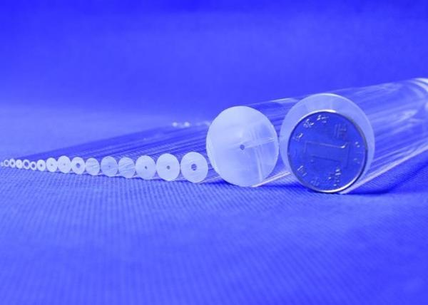 Quality Chemical Uv Quartz Tube Rod Eco Friendly Material 0.25-0.5mm Inner Diameter High Precision for sale