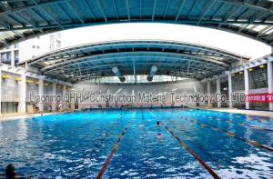 China Energy Savings Prefabricated Steel Structures Swimming Pool Roof Covers wholesale