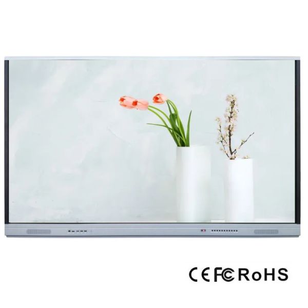 3840*2160 LCD Teaching Board 5ms Interactive Touch Board Windows Linux Infrared For Business Or School Education
