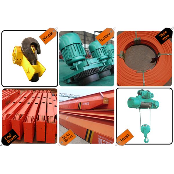 5t Lx Model Motordriven Suspension Underslung Overhead Crane