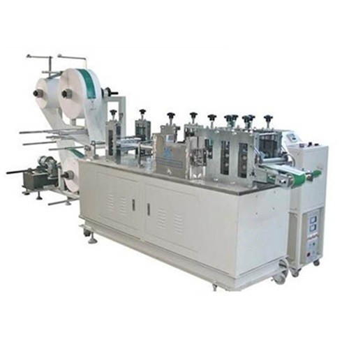 China Efficient Mask Making Equipment , Disposable Mask Machine Semi Automatic System wholesale