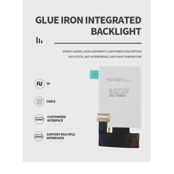 TFT LCD Module Display 2 Inch Sunlight Readable 240x320 SPI MCU Interface