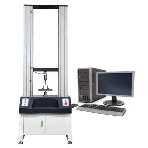 China Plastic Servo Hydraulic Strength Tensile Testing Machine Desktop Tester wholesale
