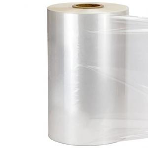 China Single Wound 25 Micron PVC Shrink Wrap Film Clear PVC Wrapping Roll wholesale