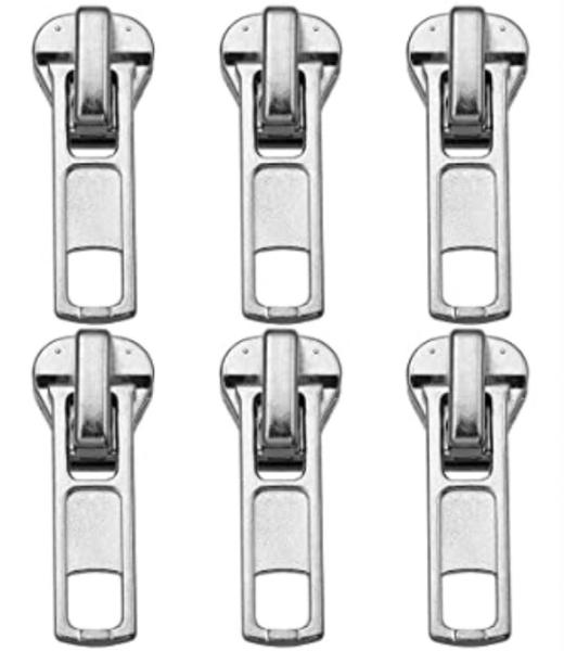 Quality Pouches Dresses Heavy Duty Metal Zipper Sliders Electroplated Anti Break OEM for sale
