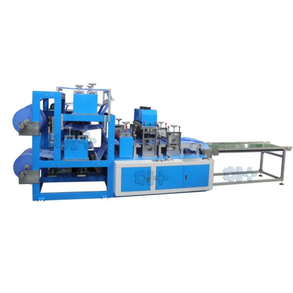 PE Fully Automatic Surgical Gown Making Machine CPE 40-160 Pcs/Min