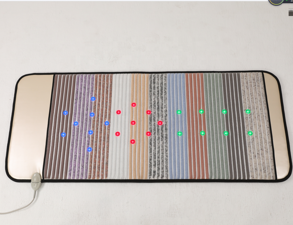 LVD Waterproof Infrared Healing Mat Crystal Amethyst Stones for Skin Tightening