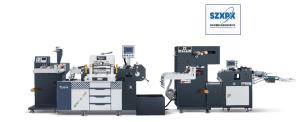 Automatic Barcode Label Die Cutting Machine Max Cutting Width Customized