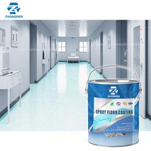 Commercial Non Slip Epoxy Floor Coating Customizable Temperature Resistance